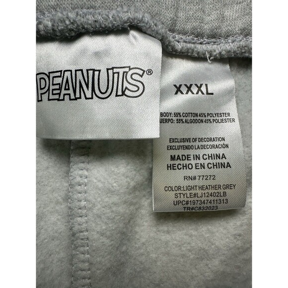 Peanuts Juniors Snoopy Racing Club Graphic Jogger Pants Size XXXL - Picture 5 of 12
